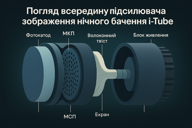 Заглядаємо всередину підсилювача зображення нічного бачення I-Tube