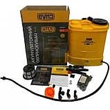 Обприскувач садовий акумуляторний ES-12L СИЛА на 12 літрів електрообприскувач ранцевий для саду, фото 9