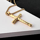 Хрестик з нержавіючої медичної сталі, фото 5