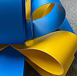 Великий Бант на Машину Подарунковий Жовто-Блакитний 100 см, фото 3