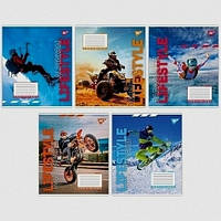 Зошит шкільний Yes 60 аркушів клітинка Lifestyle (10)