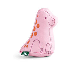 М'яка іграшка для собак Beco Pets Малюк Динозавр Рожевий S