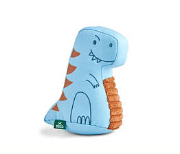 М'яка іграшка для собак Beco Pets Т-Рекс Блакитний M