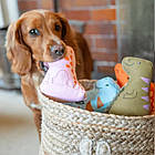 М'яка іграшка для собак Beco Pets Т-Рекс Блакитний M, фото 3