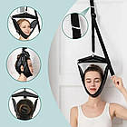 Пристрій для витягування шиї / Шийний гамак від болю в шиї / Шийний ремінь / Тренажер для шиї, фото 2