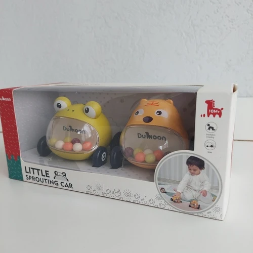 Дитячий набір машинок, 2 машинки в коробці, звуковий ефект (DM 703 W), фото 1