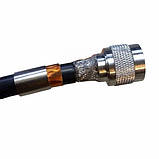 Коаксіальний радіочастотний кабель високочастотний з роз'ємами N type - N type Одескабель RG-8-49П, фото 5