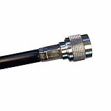 Коаксіальний радіочастотний кабель високочастотний з роз'ємами N type - N type Одескабель RG-8-49П, фото 6