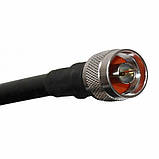 Коаксіальний радіочастотний кабель високочастотний з роз'ємами N type - N type Одескабель RG-8-49П, фото 8