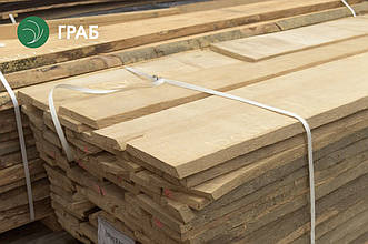 Дошка обрізна з граба 52 мм, ґатунок екстра