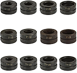 Прес-кліщі гідравлічні для металопластикових труб 12 т AL-FA AL55915C, фото 9