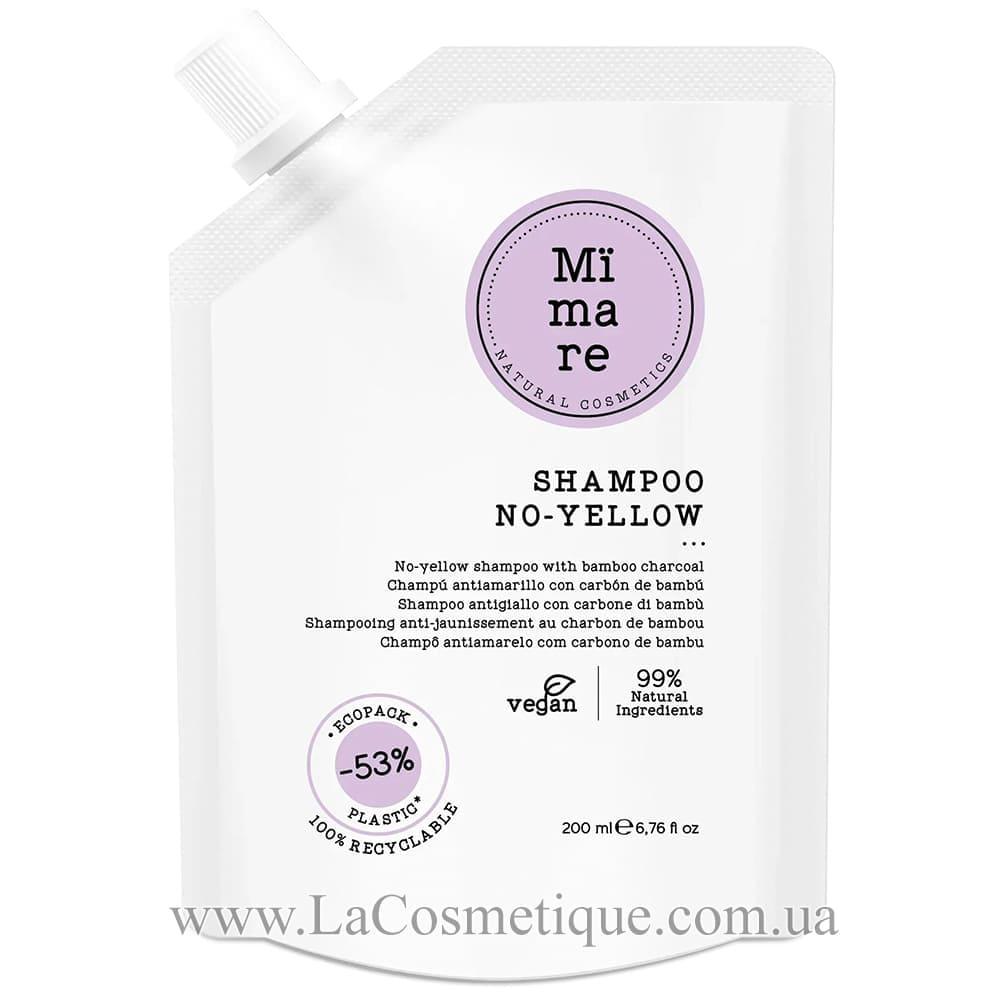 Шампунь для нейтралізації жовтизни Mimare No-Yellow shampoo 200 мл, фото 1