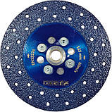 Алмазний Диск 125 мм для різання та шліфування керамічної плитки Silver S12130, фото 4