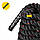 Канат тренувальний 4FIZJO Battle Rope 12 м для кросфіту Black (P-5907739312259), фото 7