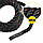 Канат тренувальний 4FIZJO Battle Rope 12 м для кросфіту Black (P-5907739312259), фото 6