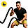 Канат тренувальний 4FIZJO Battle Rope 12 м для кросфіту Black (P-5907739312259), фото 2