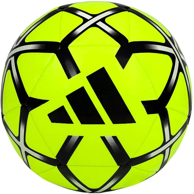 Футбольний м'яч Adidas Starlancer Club IT6382 розмір 5 салатовий, фото 1