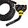 Канат тренувальний 4FIZJO Battle Rope 9 м для кросфіту Black (P-5907739312242), фото 2