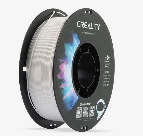 Creality TPU Filament 1.75mm, 1kg, Білий, фото 1