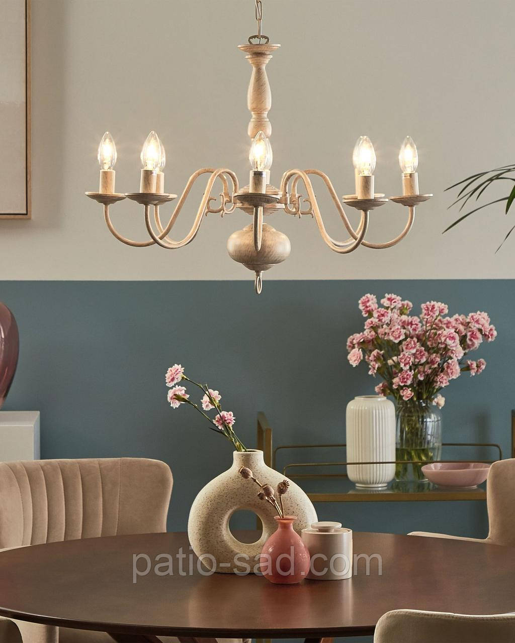 Красива BRITHON Люстра Метал Білий, фото 1