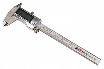 Штангенциркуль електронний GUT MECHANIC L-150 мм (0-150мм) VCD00150 цифровий металевий