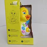 Іграшка "Каченя" Group, світло, звук, колеса вільного ходу, рухомі крильця, у коробці (ТК 808 TK), фото 10