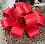 Великий Бант на Машину Подарунковий Червоний 100 см, фото 3