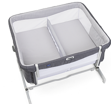 Дитяче ліжко для двійнят Chicco Next2Me Twins, фото 2