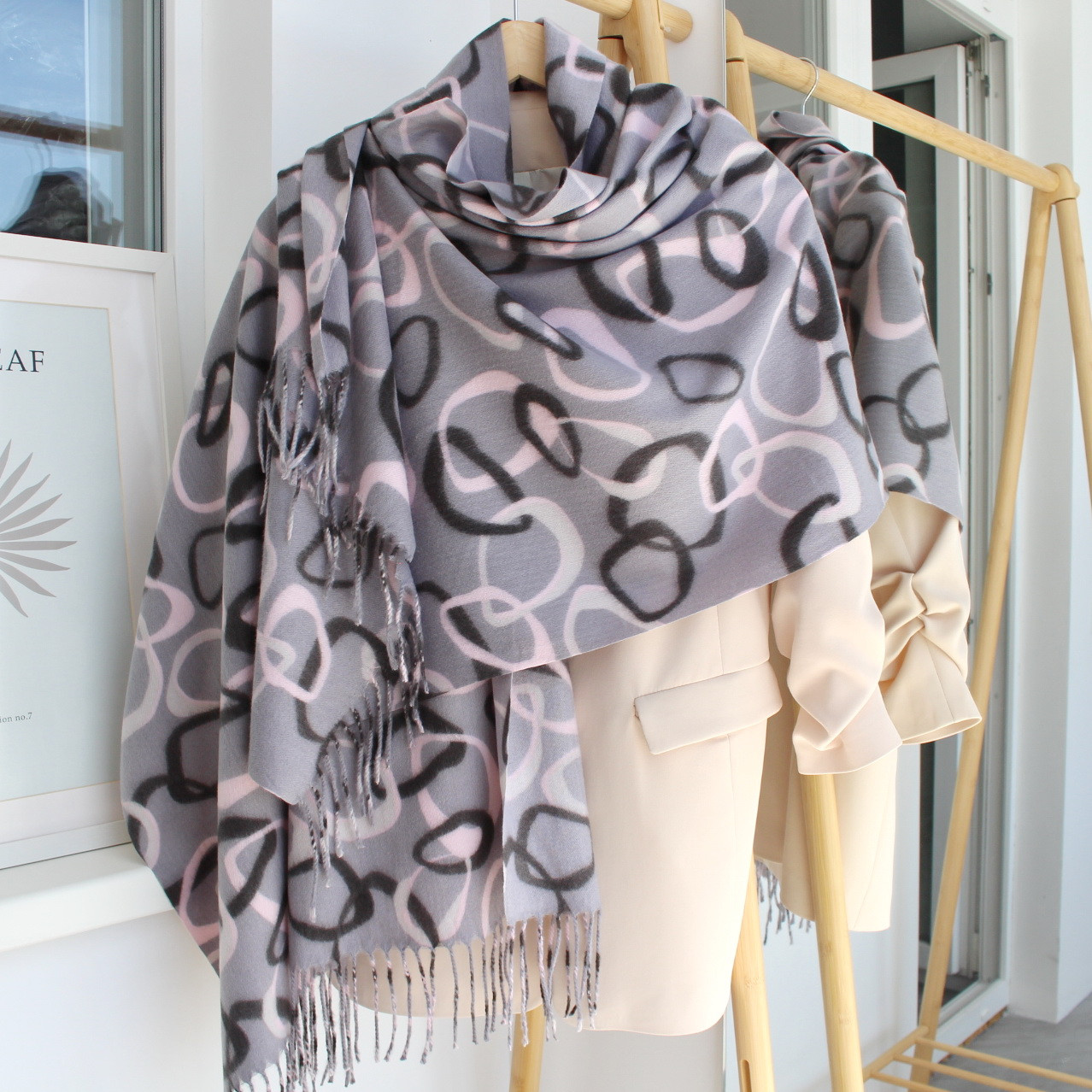 Шарф кашеміровий Cashmere 108018, фото 1