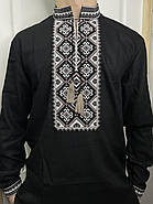 Вишиванка чоловіча "Француз" лляна, фото 2