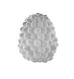 Декор з пінопласту Малина для фотозони, оформлення свят, вітрин Біла заготовка, фото 2