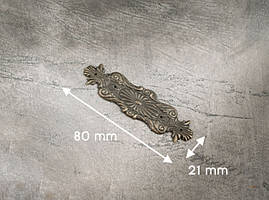 Декор. 80х21мм