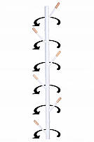 Підлоговий вішак вішалка для одягу Simo Білий 168 см, фото 9
