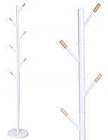 Підлоговий вішак вішалка для одягу Simo Білий 168 см, фото 2