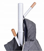 Підлоговий вішак вішалка для одягу Simo Білий 168 см, фото 6