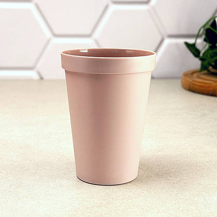 Склянка пластикова для напоїв 200 мл Фрезія, фото 1