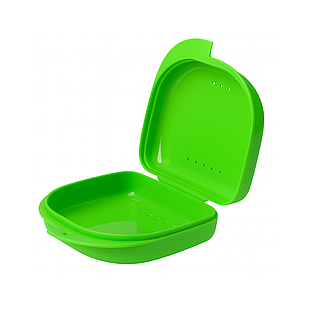 Ретейнер (бокс) для капп, розмір М (27*70*80мм) JD Зелений