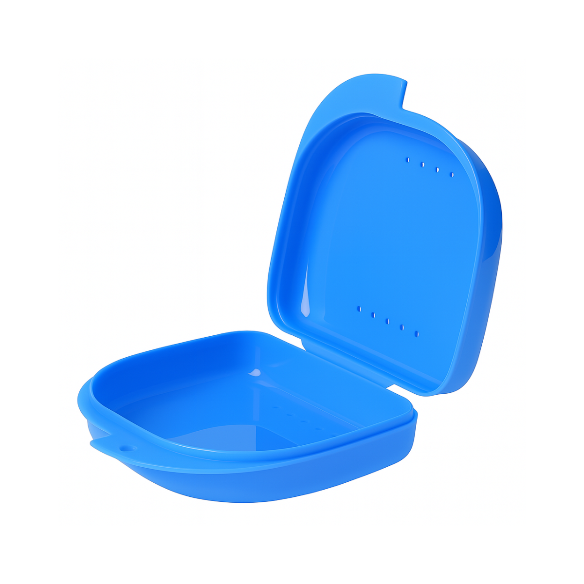 Ретейнер (бокс) для капп, розмір L (44*70*80мм) JD Синій, фото 1