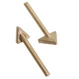 Насадка прасочка на паяльник 2 шт 16 и 20мм для пластику бампера авто, фото 4