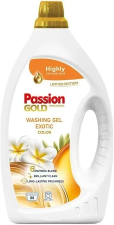 Гель для прання PASSION GOLD COLOR EXOTIC 3,52 л.