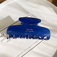 Крабик для волосся в ретро стилі ANbeauty 8,3 см Синій (AN0103584)