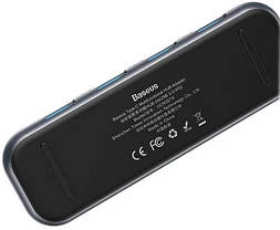 USB HUB Baseus Superlative Multifunctional 4in1 USB-C to 4USB 3.0 (CAHUB-EZ0G) gray, фото 4