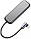 USB HUB Baseus Superlative Multifunctional 4in1 USB-C to 4USB 3.0 (CAHUB-EZ0G) gray, фото 3