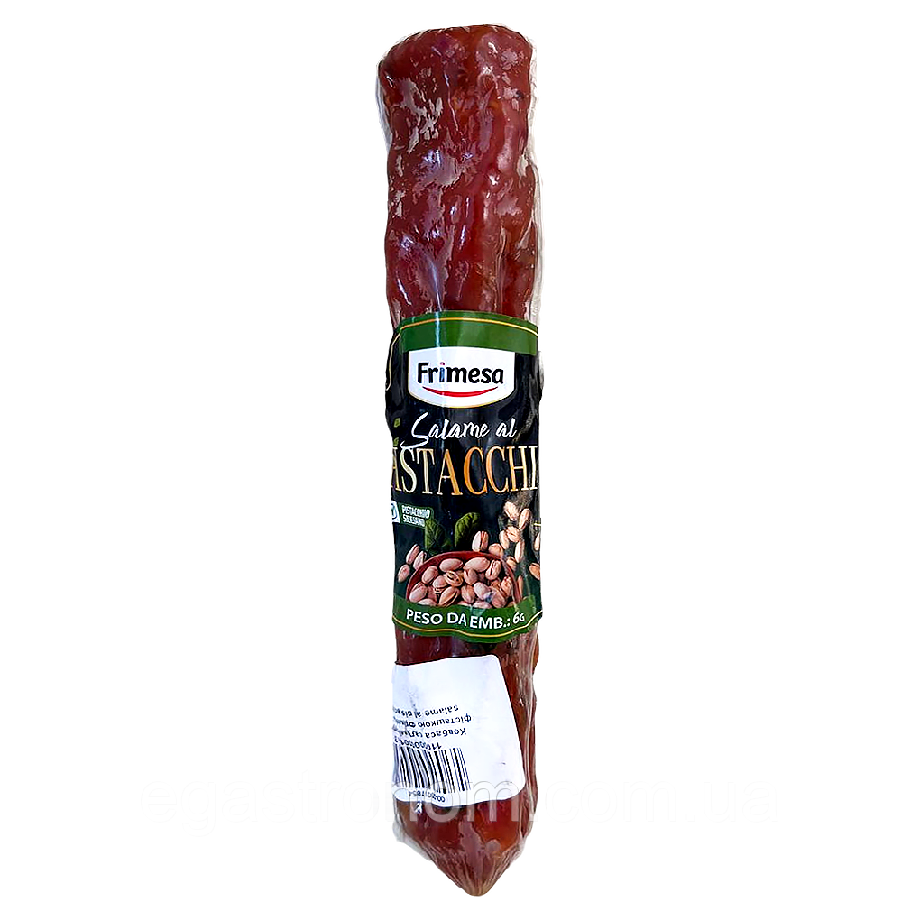 Ковбаса салямі з м’яса свинини з фісташкою Фрімеса Frimesa salame al pistacchio 250g (Код: 00-00017854)