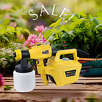 Фарборозпилювач електричний HVLP 800 Вт Ø1.8/2.6 мм 900 мл/хв н/б 800 мл SIGMA (6816051)