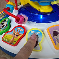 Диво глобус WToys укр мова 7 віршів 7 пісень 10 казок ноти цифри сортер підсвічування 30*23*23см (62609), фото 4