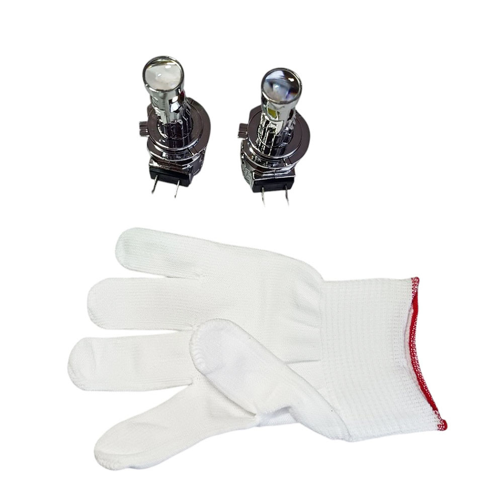 Комплект LED ламп з лінзою H7, фото 1