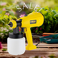 Фарборозпилювач електричний HVLP 350 Вт Ø1.8/2.6 мм 800 мл/хв н/б 800 мл SIGMA (6816121)