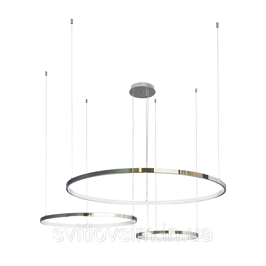 Люстра 7529832-3B CHROME LED (400+600+800), фото 1