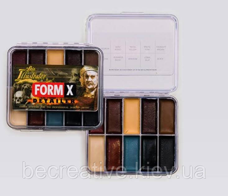 Спиртова палітра гриму Detailer